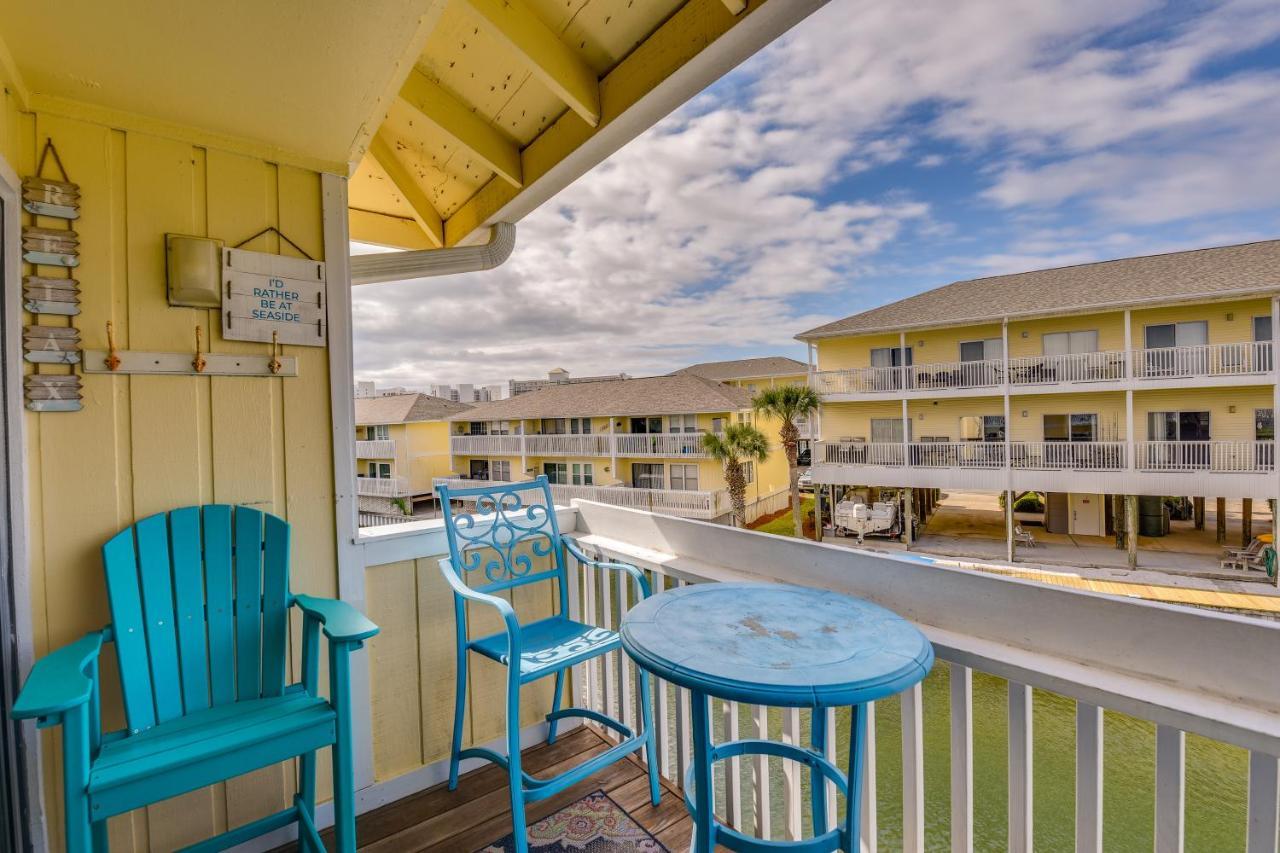 Canalfront Condo With Pool - Walk To Destin Beach! Exterior photo