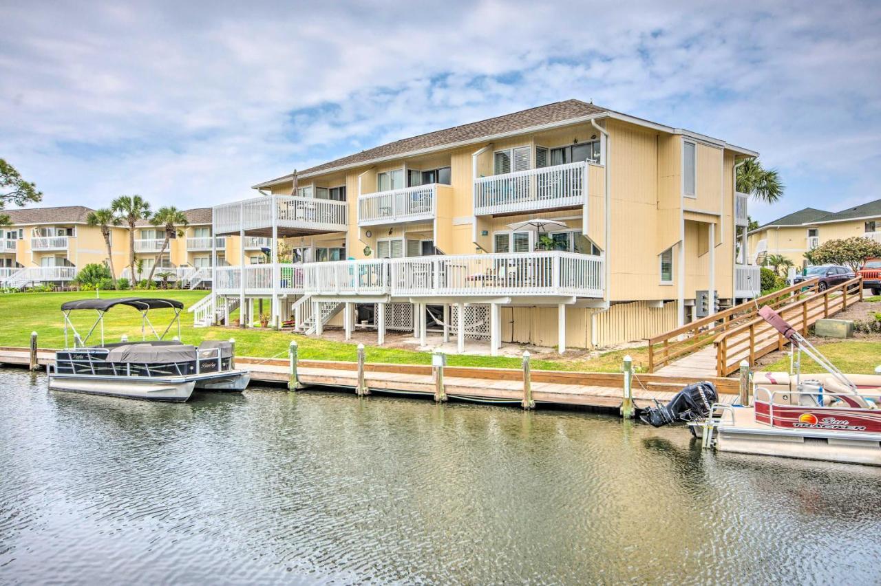 Canalfront Condo With Pool - Walk To Destin Beach! Exterior photo